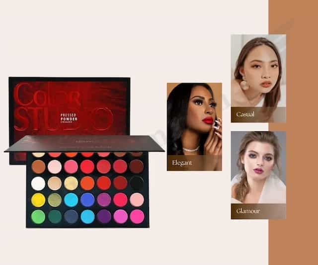 Beauty Glazed Color Studio 35 Shades Eyeshadow Palette