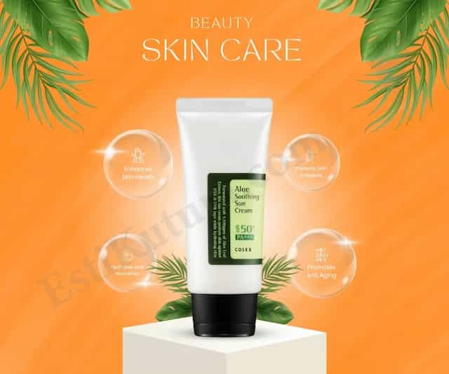 COSRX Aloe Soothing Sun Cream SPF50+ PA+++