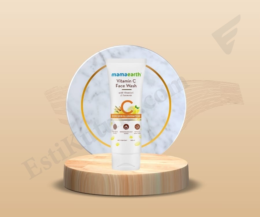 Mamaearth vitamin C face wash with vitamin C and turmeric - 100ml