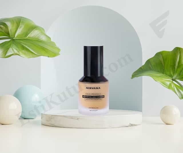 Nirvana Color Face Perfect Liquid Foundation - Light Beige F02 - 30ml