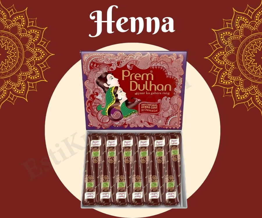 Prem Dulhan Mehendi Box - 12 pis